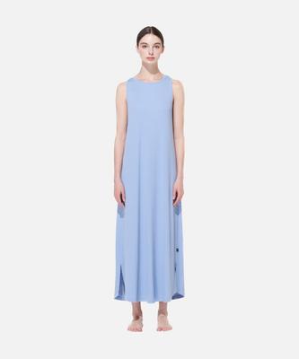 Pepoeo Basic Lounge Maxi Dress _ Blue