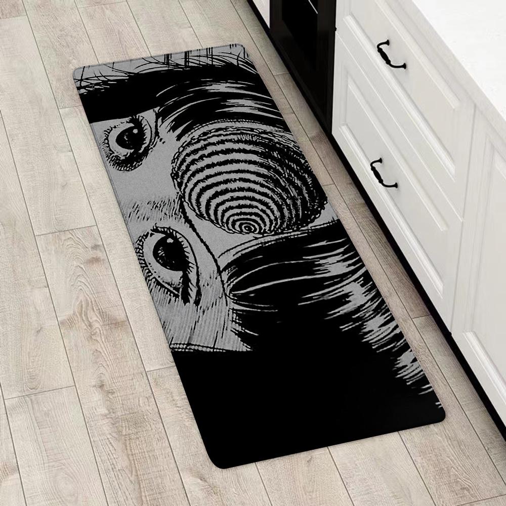 Entrance Front Door Doormat Anime Junji Ito Tomies Non-slip Kitchen Rug Living Room Rugs Balcony Bathroom Foot Mat Floor Mats