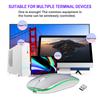 Wireless Mouse 2.4G Rechargeable USB Wireless Gaming Mouse with LED Colorful Light