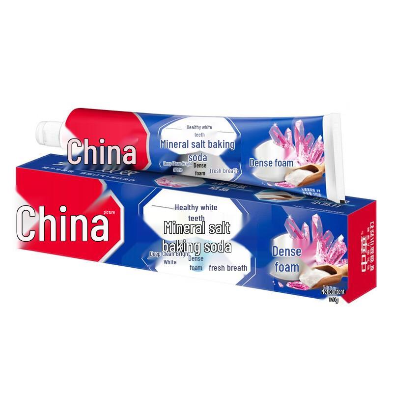 Zhonghua Sea Salt & Baking Soda Mint Toothpaste
