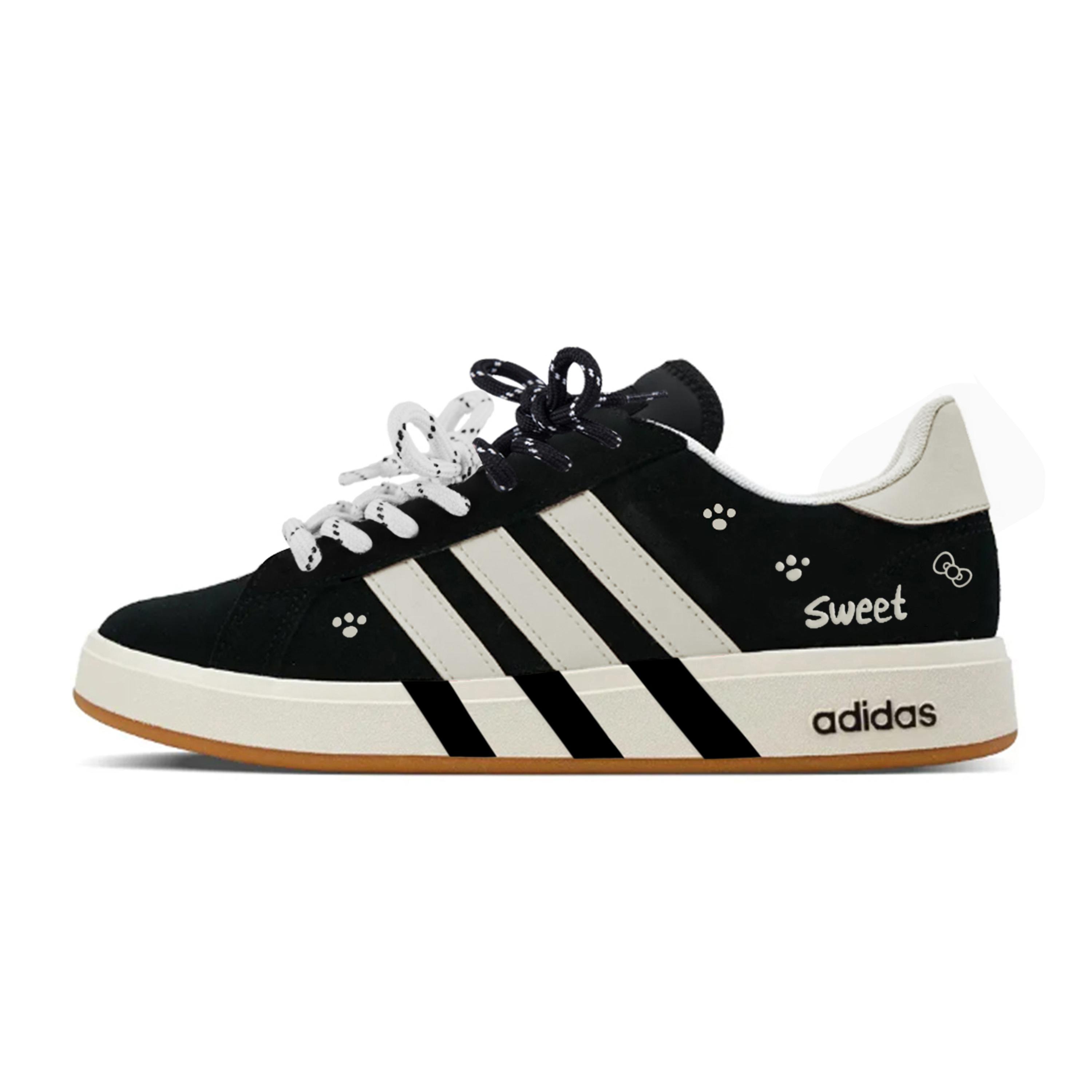 

Adidas Grand Court Base 00s Abrasion Resistant Abrasion Resistant Low top Skateboard Shoes Unisex Black JP6335(Team1258) 43⅓