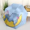 Winnie and Friends Themed Travel Umbrella-8 Ribs Automatic Opening and Closing, Portable Folding Design, Compact and Stylish Umbrella