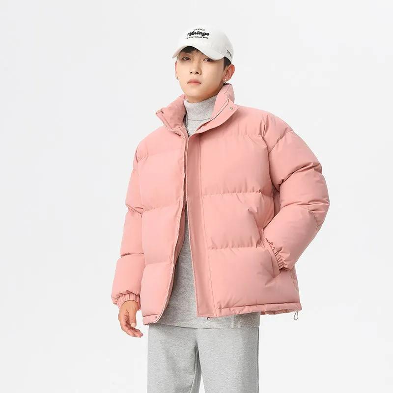 Winter Stand Collar Cotton Coat Men's Down Warm and Cold Top
