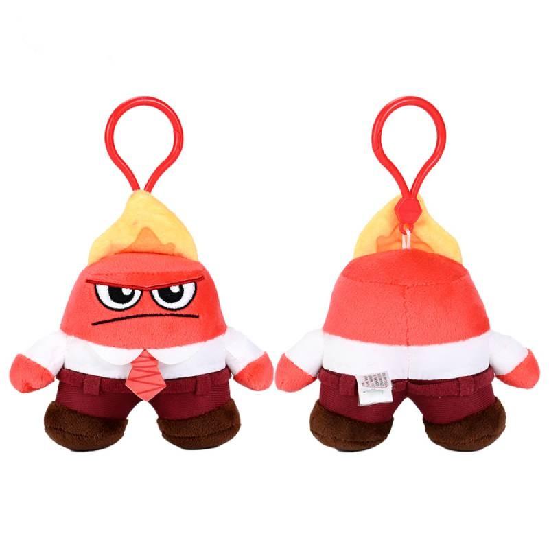 Keychain Out Inside Cute Cartoon Girl Schoolbag Decorated Plush Doll Pendant