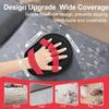 High Quality Two-way Pet Hair Removal Gloves Reusable Anti-slip Pet Grooming Gloves Mesh Cloth Washable Static Hair Remover Home