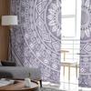 Boho Mandala Vzor Tylové Závěsy do Obývacího Pokoje Kuchyně Ložnice Průsvitný Tyl pro Kavárnu Hotel Moderní Domácí Dekor