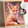 Pearl Painting Kit DIY Fantasy Glowing Fox Home Decoration Painting
