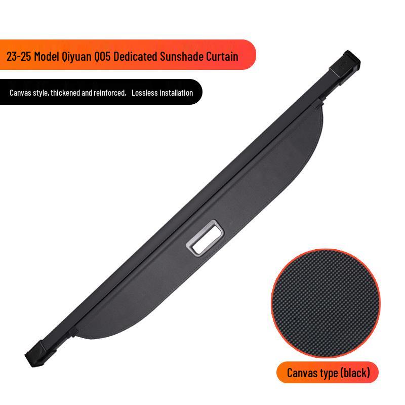 Changan Qiyuan Q05/Q07 Trunk Sunshade and Tailgate Storage Divider (Fits 23-26 Models)