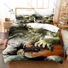 Rock Star Kurt Cobain Bedding Set, Duvet Cover & 2 Pillowcases, Classic Musician Pattern Breathable Fabric All Season Use