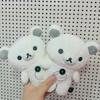 Klasický plyšový Rilakkuma Roztomilé zvířátko Černobílý medvěd Plyšová panenka Plyšáci Kuma Kawaii Dekorace do pokoje Hračky Vánoční dárek Pro děti