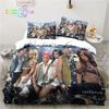 Set Biancheria da Letto Rbd Singolo Twin Full Queen King Size Set Letto Adulto Bambino Camera da Letto Stampa 3D Biancheria da Letto Regalo per Amante della Musica