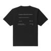 [Snowpeak] Route Lettering Woven Patch Short Sleeve T-Shirt Black (S26MMRTS82)
