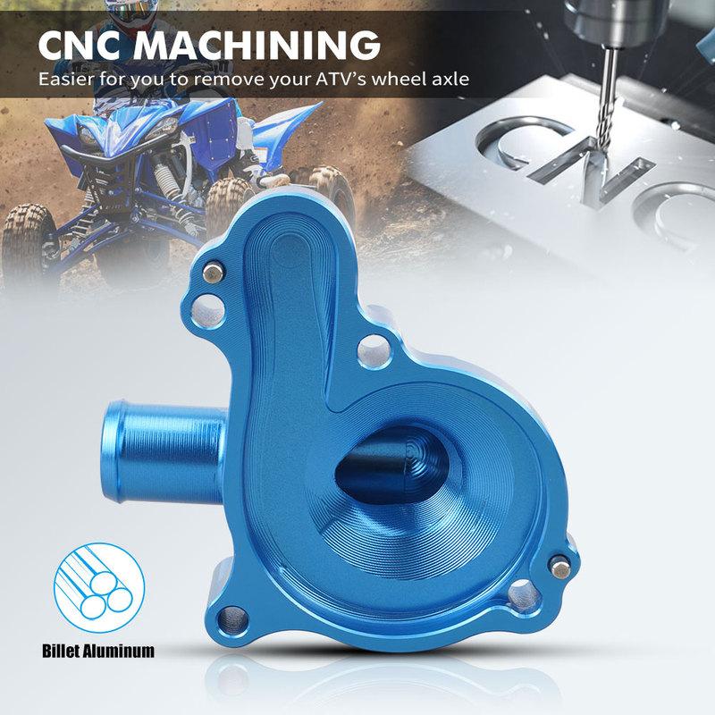 NICECNC Billet Aluminum Water Pump Cover Guard For Yamaha YFZ450R 2009-2022 YFZ450R SE 2009 2015 2018 2022 YFZ450X 2010-2011