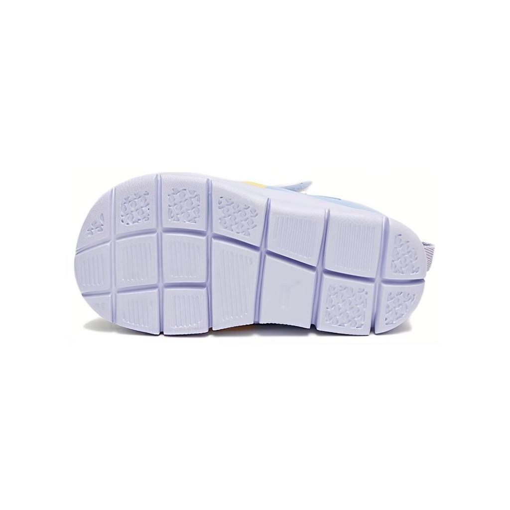 Anta Kids Non-Slip Wear-Resistant Low-Top Walking Shoes Baby Shoes Blue White Yellow A322320050-1