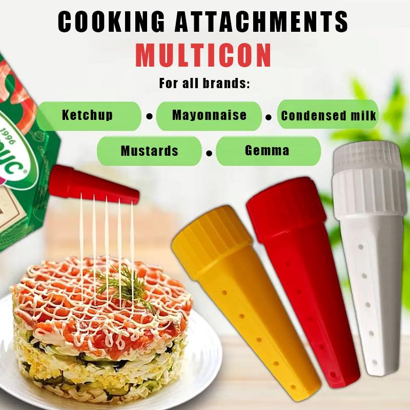 3 шт./комплект Пластиковые бутылки-дозаторы для кетчупа/сиропа на кухню. Отлично подходят для кетчупа/салата/соуса для барбекю. Аксессуары A