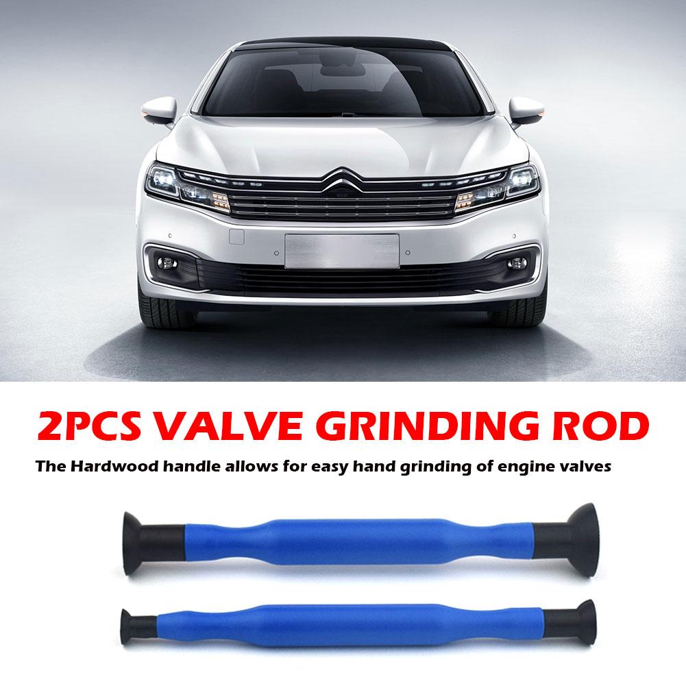 Manual Car Valve Lapping Grinding Sticks Valve Lapping Sticks with Suction Cups Kit Portable Valve Lapper Tool for Auto Vehicles
