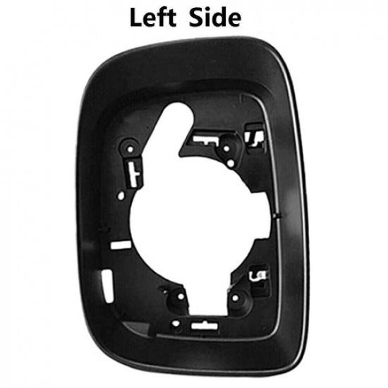 1PC Black Left Side Wing Rearview Mirror Housing Cover For Volvo XC60 2014-2017