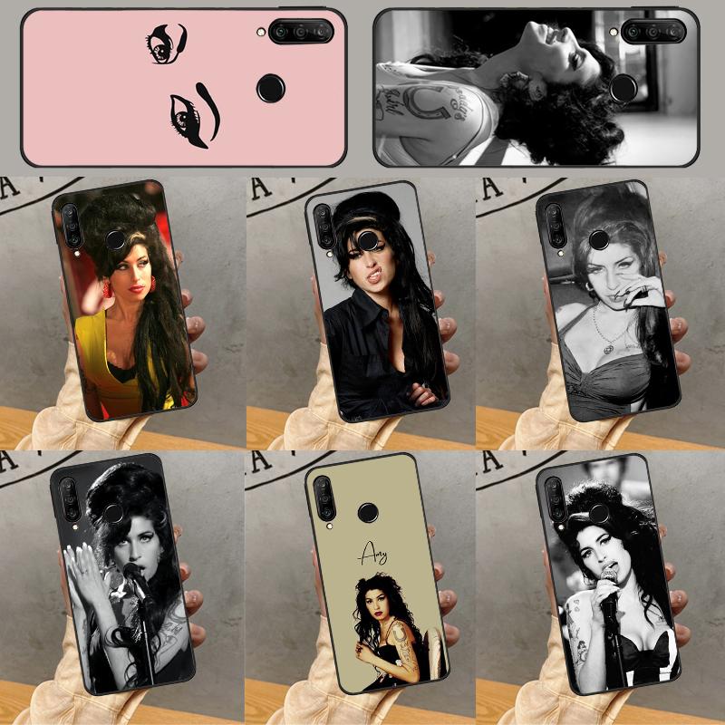 Amy Winehouse For Huawei P30 P40 Lite P60 Pro Nova 7i 8i 11i 12i 12s 10 9 SE Y90 Y60 Y70 Y72 Y61 Y91 Case