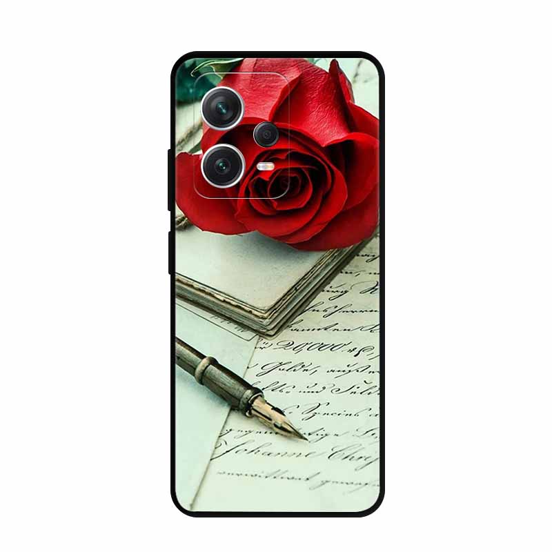 For Xiaomi Poco X5 5G Case Fashion Cool Soft TPU Phone Cover For Xiaomi Poco X5 Pro Funda POCOX5 X 5 X5Pro 2023 Shockproof Bags