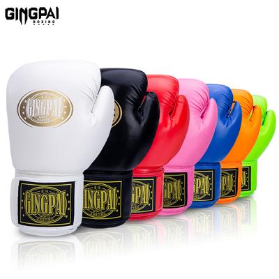6/8/10/12 oz Profi-Boxhandschuh, hochwertige PU-Qualität, Sanda-, Muay-Thai- und MMA-Trainingshandschuh, Zubehör für Kampfboxtraining