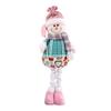 Snowman Elk Old Man Pink Telescopic Doll Children Xmas Gift Christmas Tree Decoration Home Wedding Party Supplies Plush Ornament