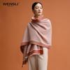 WENSLI Women's Thickened Wool Scarf with Gift Box