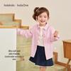 Balabala Children's Plaid Long-Sleeve Shirt - Cozy Autumn Collection