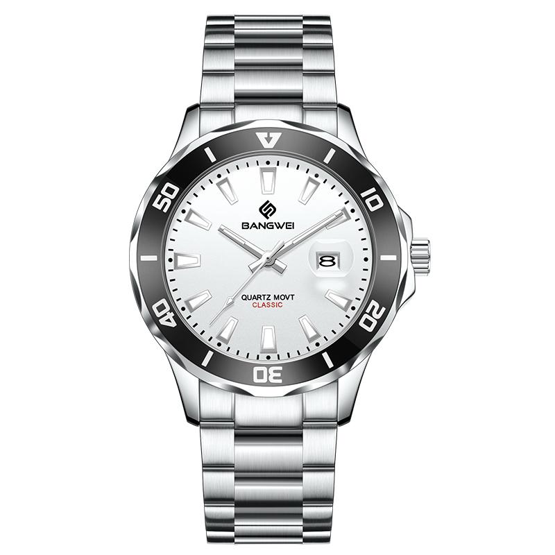 Neue Uhr Herren Luxusmarke Businessuhr Leuchtend Wasserdicht Herrenuhr Kalender Herren Quarz Armbanduhren Relogio Masculino