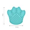 Bear Paw Silicone Pet Bowl Licking Mat For Cats Dogs Wet and Dry Food Suitable