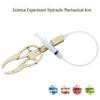 DIY Bionic Hydraulic Mechanical Arm Model Kit - Wooden Assembly