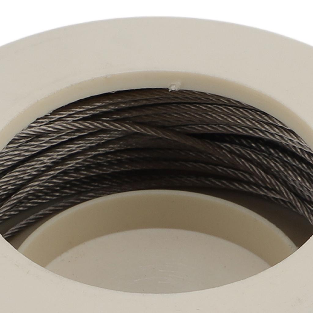 Metal Wire Saw Stainless Steel Cable Saw Pocket Survival String Rope Saw for Camping Hiking Hunting Outdoor Emergency