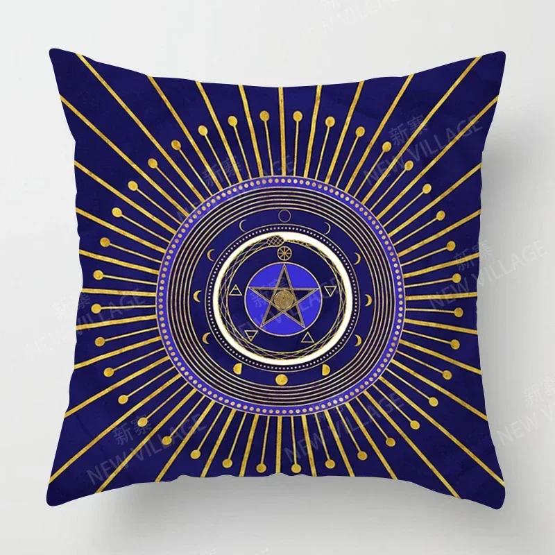 Fall Home Decor Autumn Living Room Throw Pillow Cover Sofa Boho Cushion Cover Mandala   X