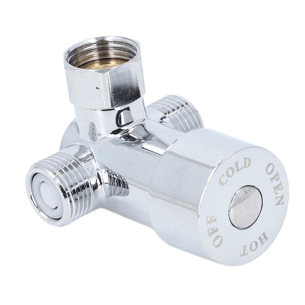 Hot Cold Water Mixing Valve Brass G1 2 Faucet Water Temperature Mixer for Automatic Sensor Faucet