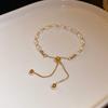 2024 Trendy Freshwater Pearl Bracelet: Simple, Elegant European & American Style Jewelry
