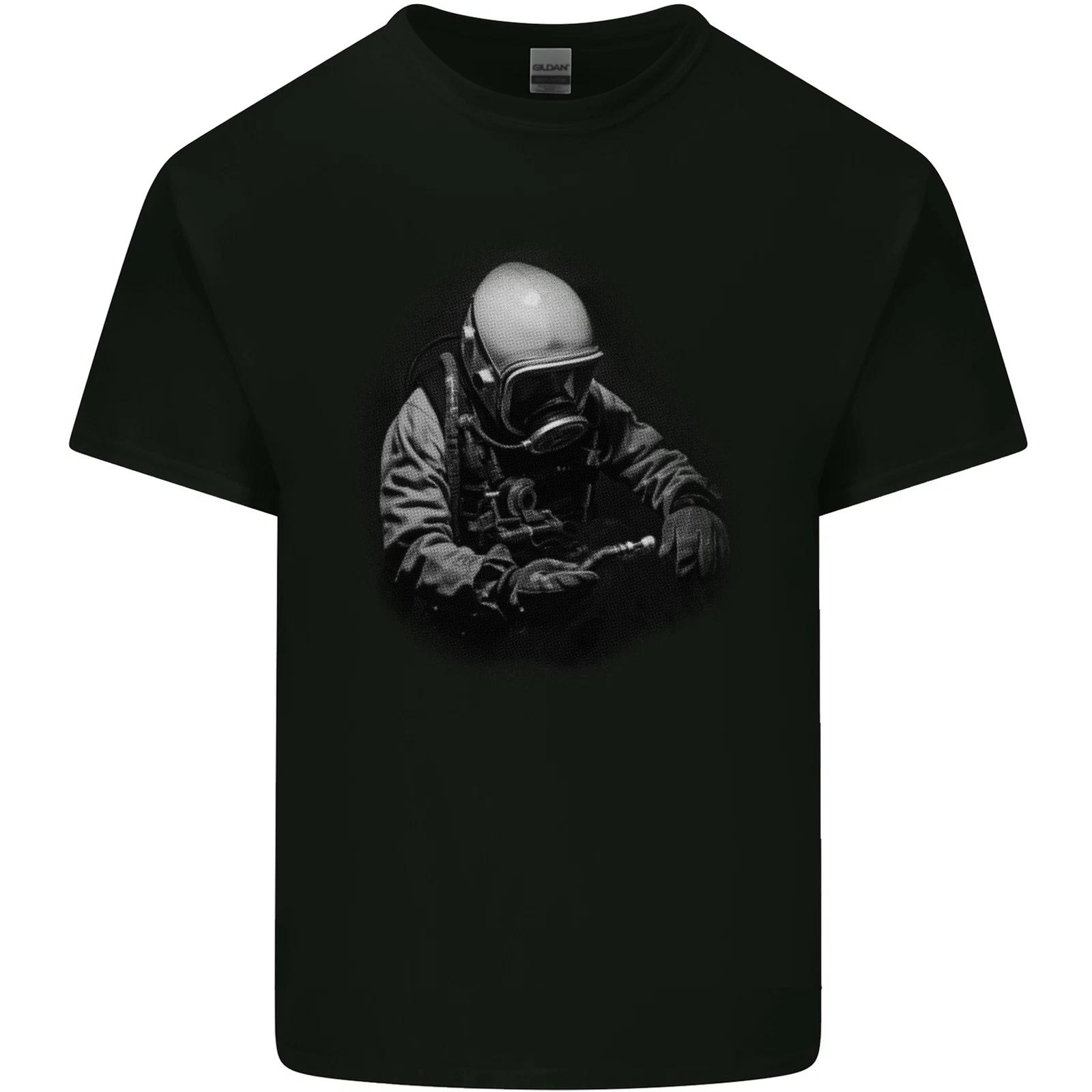 Underwater Welder Scuba Diving Diver Kids T-Shirt Childrens XL
