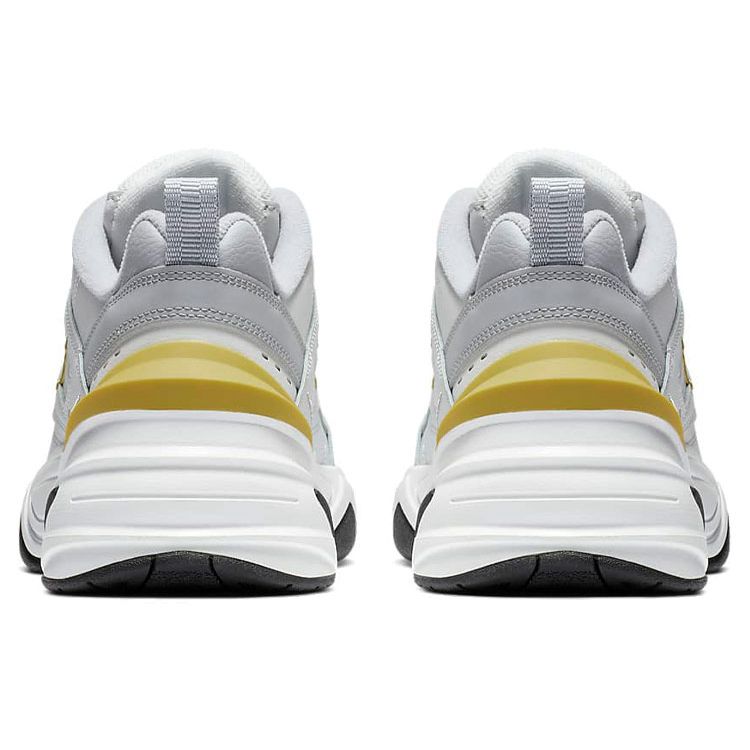 Nike Women's M2K Tekno Platinum Tint Wolf Grey Summit White Celery AO3108-009