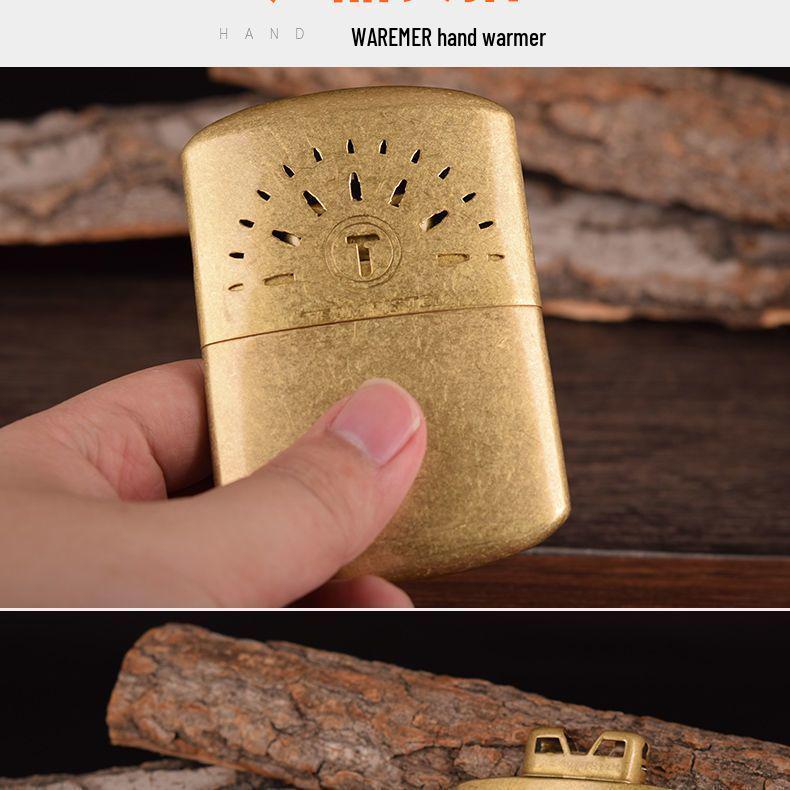 Portable Copper Hand Warmer - Winter Heating Pocket Protector Gift