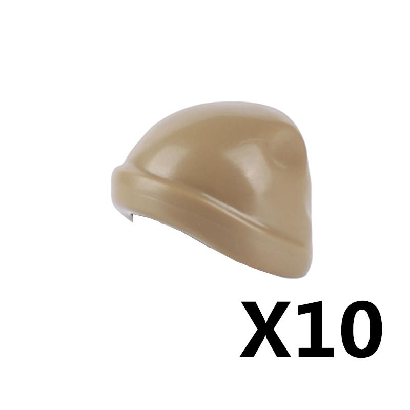 MOC Figure Soldato Città Casco Blocchi da Costruzione Accessori Cappellino da Baseball Sci Cappello da Strega Cowboy Ufficiale USA Bandito Mattoncino Giocattolo Regalo J022