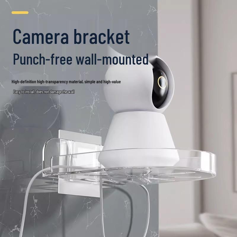 New 0.01 Free Shipping: Punch-Free Monitor Bracket, Camera Shelf, and Router Rack