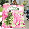 1pc Blanket AKA Logo5 Print Design, Lightweight Blanket for Sofa, Bed- Soft &Warm, Gift for All Seasons like Christmas, Halloween