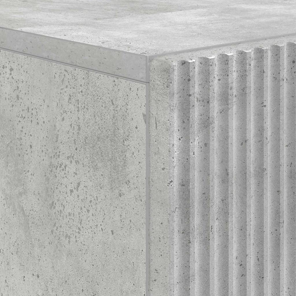 Bathroom Cabinet ARNHEM Concrete Grey 66 x 25.5 x 190 cm