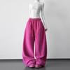 Women’s High-Waisted Wide-Leg Fleece Sweatpants - 2025 Winter Style