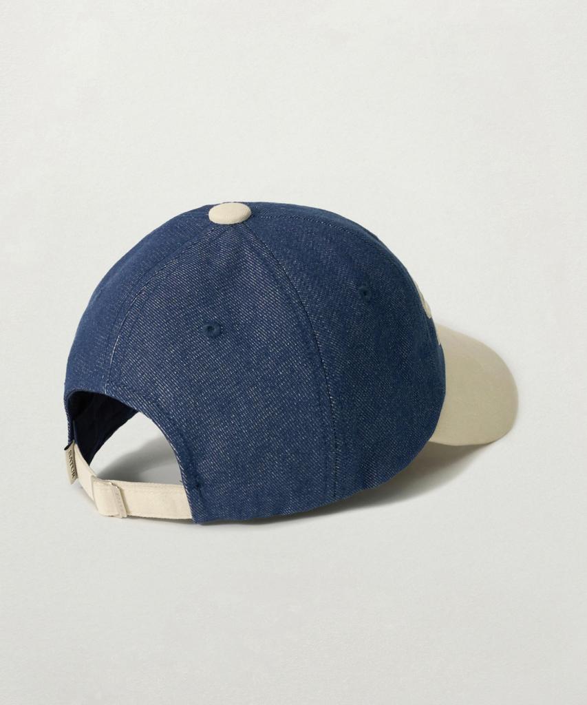 Seteo Vintage Casual Volume Embroidered Ball Cap Blue