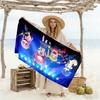 Rock Star Night Beach Towel Super Soft Microfiber Quickdry Fabric Comfortable Lightweight
