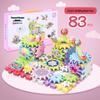 Adjustable Electric Gear Building Blocks Toy Set for Girls and Boys, Educational Puzzle for Ages 3-6
