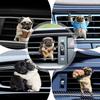 Cute Puppy Car Air Outlet Perfume Clip Car Mounted Tablets Aromatherapy Conditioning Solid Hanging Aromatherapy Car Air V5T3