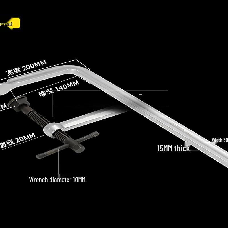 Jundingying Super Heavy Duty Welding F-Clamp