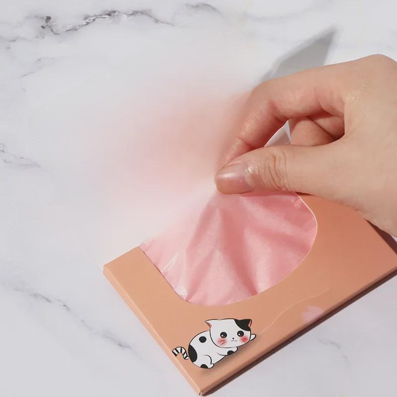 CH Portable Fragrance Oil-Absorbing Facial Paper - 100 Sheets