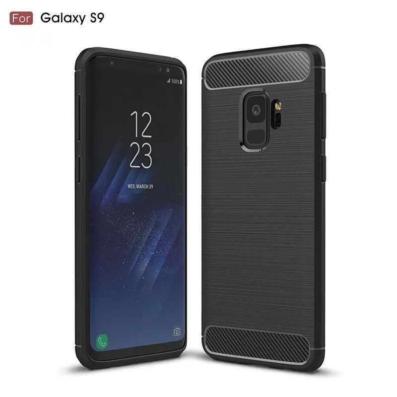 Luxuriöse, matte Hülle für Samsung Galaxy S9, stoßfeste, weiche Telefonhülle für Samsung S9, stoßfeste Silikonhüllen