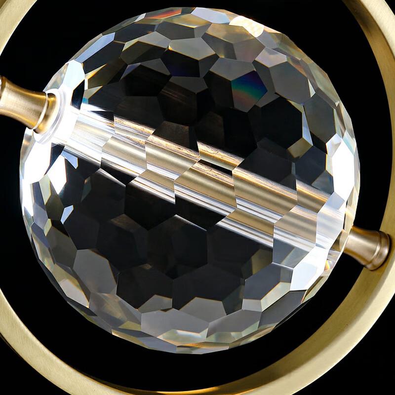 Modern Minimalist Crystal Bedside Pendant Lamp